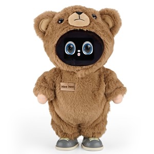 Nouveau Robot Ours en Peluche Interactif IA 2026 Écologique, Commande Vocale Intelligente, Contrôle à Distance par Application, Jouet Parlant 24/7, Éducatif - Product Image 5