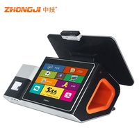 POS-система Zhongji Anypay A9 с сенсорной панелью, кассовым аппаратом, встроенным термопринтером 80 мм, автоматическим резаком, ОС Windows, процессором Intel