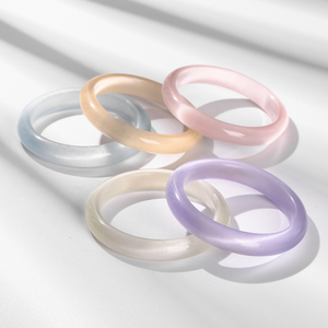 Vòng tay đá mắt mèo cao cấp JD GEMS, thủ công, màu tím ánh trăng, chất lượng cao, đá tự nhiên - Product Image 4