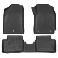 Tapis de sol de voiture toutes saisons en TPE 3D personnalisables pour Kia Picanto essence 2016-2026 – Tapis de voiture en TPE à rebord profond