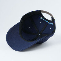 Nuevo diseño logotipo personalizado bordado algodón ala curva papá sombrero sarga liso deportes gorras de béisbol sombrero ajustable