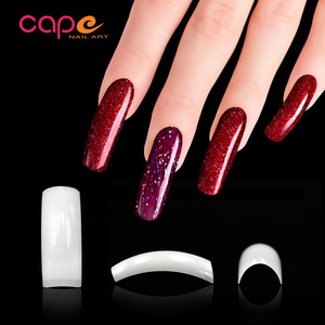 <span class=keywords><strong>Faux</strong></span> <span class=keywords><strong>ongles</strong></span> naturels en U, demi-couverture, style français, ultra-fins, sans trace, 500 pièces par sachet - Product Image 1