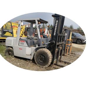 Chariot élévateur d'occasion JAPAN TCM FD50T9 5 tonnes, chariot élévateur d'occasion tcm Fd50t9 pour entrepôt à Shanghai - Product Image 1