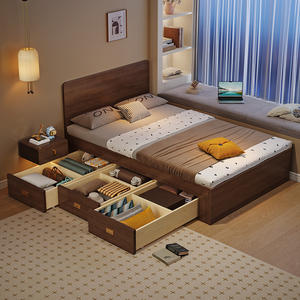 <span class=keywords><strong>Lit</strong></span> King Size <span class=keywords><strong>de</strong></span> luxe haut <span class=keywords><strong>de</strong></span> gamme avec hauteur réglable tête <span class=keywords><strong>de</strong></span> <span class=keywords><strong>lit</strong></span> rembourrée <span class=keywords><strong>en</strong></span> bois massif <span class=keywords><strong>de</strong></span> style moderne meubles <span class=keywords><strong>de</strong></span> chambre à coucher <span class=keywords><strong>en</strong></span> vente - Product Image 4