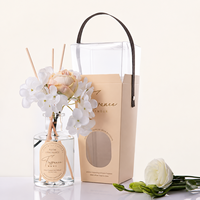 Huile Essentielle d'Aromathérapie Liquide en Verre, Parfum d'Ambiance pour la Maison, Cadeau, Longue Durée, Sans Flamme, Portable, Chambre, Salle de Bain, Sans BPA