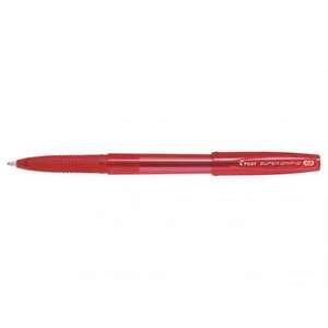 PILOT - Penna a Sfera SUPER GRIP-G con Cappuccio Rosso (M) - Product Image 1