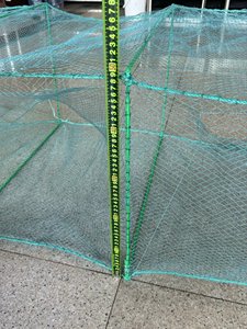 Filet de pêche piège 50*70cm cadre adapté aux grosses crevettes de crabe de <span class=keywords><strong>poisson</strong></span> - Product Image 4
