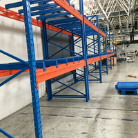 Capacité de charge de 1000 kg à 3000 kg par étagère, étagères réglables, stockage industriel en acier métallique, sans boulons, pour la logistique