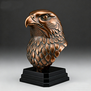Busto de <span class=keywords><strong>Cocodrilo</strong></span>, Estatua de Animal para Decoración del Hogar - Product Image 4