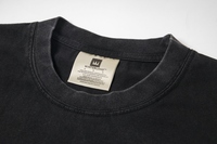 T-shirt Homme Imprimé Graphique Style Urbain, Noir Rétro Délavé à l'Acide, Vêtements de Créateur, T-shirts Streetwear pour Hommes – Vente en Gros