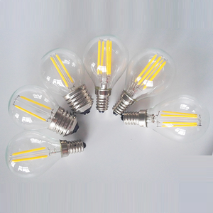 Ampoule LED <span class=keywords><strong>Edison</strong></span> G45 240V E27 <span class=keywords><strong>Mini</strong></span> Globe Vintage 2200K CCT 1W-6W, ampoule à filament LED, corps en verre, décorative, pour alimentation électrique AC - Product Image 1