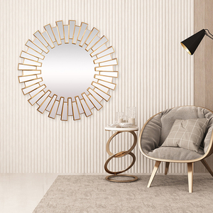 Miếng Dán Gương Trang Trí Kính Tròn Dính Tự Làm Theo Yêu Cầu Của Nhà Máy Phụ Kiện Sang Trọng Gương Không Đều Trang Trí Nhà Cửa Cho Phòng Học - Product Image 4