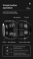 Casque Bluetooth pliable et rotatif D814, avec prise en charge de la carte Micro SD, écouteurs en cuir PU, sans fil 2,4 GHz et filaire