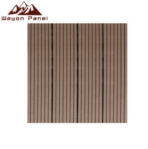 Projet de terrasse extérieure Wayon résistant à l'humidité - Plancher en <span class=keywords><strong>bois</strong></span> de teck WPC avec panneaux décoratifs à clipser - Carreaux de terrasse en relief à faire soi-même - Product Image 4
