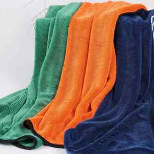 Serviette de lavage de voiture en microfibre torsadée simple face 600g multi-tailles super absorbante - Product Image 6