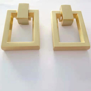 Rectangle Zinc Alloy Cabinet Handles A2174 Durable Chinese Style Furniture Hardware - Product Image 2