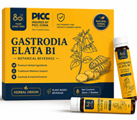 Boisson enzymatique à base de plantes Gastrodia - Tianma fermenté naturel pour soulager les maux de tête, favoriser la santé cérébrale et le soutien nerveux quotidien