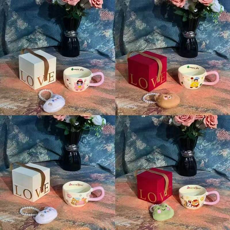 Pink Large-Ear Single Cups -60 pes/ Box