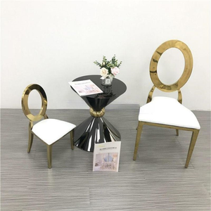 <span class=keywords><strong>Sedia</strong></span> da banchetto moderna in metallo color <span class=keywords><strong>oro</strong></span> <span class=keywords><strong>rosa</strong></span>, impilabile, di lusso, in acciaio inossidabile, per eventi e matrimoni - Offerta imperdibile - Product Image 6