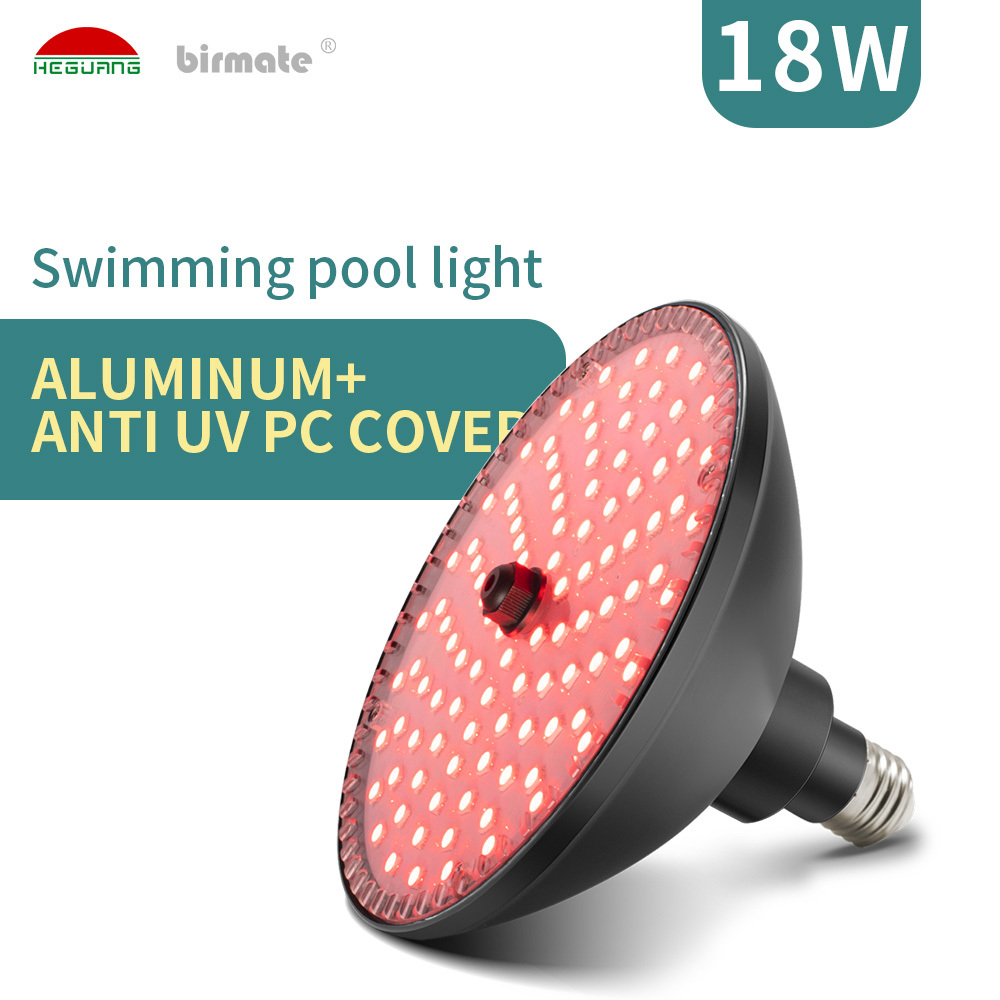 18W Par56 Led Swimming Pool Light E26 E27 100% Synchronous Controlled Pool Light Bulb Led Inground Pool l Light