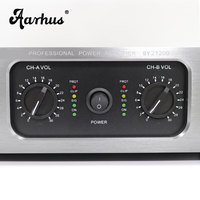 Amplificateur de puissance passif en métal de classe H 2U 2 canaux 1200W*2 4 Ohms pour événements scéniques – Approvisionnement direct usine de qualité supérieure