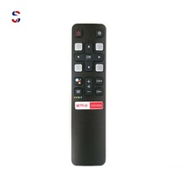 Control Remoto de Repuesto RC802V FLR1, Infrarrojo IR, Compatible con TCL 4K Smart TV FMR1 RC802V FNR1 40S334 50S434 55S434 75S434 40S330 70S430