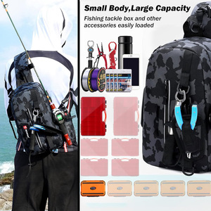 Multi Functional Lure Rod Bag 10-19L Waterproof Outdoor Fishing Gear Storage Backpack Unisex Camouflage Design - Product Image 4