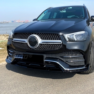 3PCS <b>Car</b> Front Bumper Splitter Lip Spoiler <b>Diffuser</b> Guard Body Kit Cover for Mercedes Benz GLE Class W167 C167 2020 2021 2022 - Product Image 3