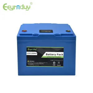 12.8V LiFePO4 Batterij Deep Cycle LFP120 Prismatische Batterij 12V 100Ah 120Ah 150Ah 200Ah Voor Rv/Power Solar systeem/Jacht/Golf Cart