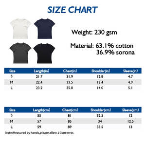 T-shirt d'été en coton rafraîchissant-Boxy Regular Fit à manches courtes et col rond pour femmes - Product Image 3