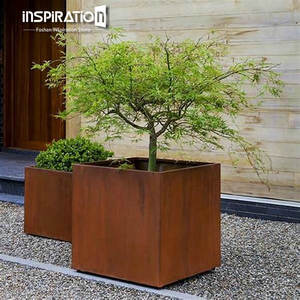 <span class=keywords><strong>Pot</strong></span> <span class=keywords><strong>de</strong></span> <span class=keywords><strong>fleur</strong></span> d'extérieur en acier Corten Circun <span class=keywords><strong>Colonne</strong></span> Planter - Product Image 4