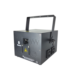 ไฟเลเซอร์งานแต่งงาน Bright <span class=keywords><strong>Dream</strong></span> 8W/10W RGB ควบคุมผ่านแอพ เชื่อมต่อเสียง ควบคุมด้วยเสียง มาตรฐาน IP33 ตัวเครื่องอะลูมิเนียมอัลลอย ปรับความสว่างได้ CRI สูง - Product Image 1