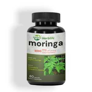 Cápsulas de Moringa de Marca Privada OEM, Suplementos Nutricionales para Adultos, Vitamina, Extracto Herbal de Hoja de Moringa en Botella - Product Image 1
