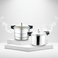 Ensemble de cuisinière à gaz en aluminium anti-explosion haute pression non électrique, écologique, avec conteneur de rangement de cuisine, prix raisonnable