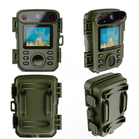 Caméra de chasse extérieure étanche IP66 Super Mini taille 32MP 1080P capteur CMOS avec écran LCD TFT 2.0 "20m IR caché