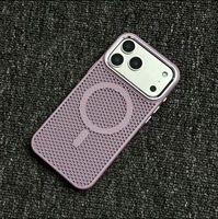 Coque de téléphone portable anti-traces de doigts de haute qualité pour 17 Pro Max, dissipation thermique, antichoc, étui magnétique en PC, cadre de caméra en métal