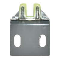 FUYIDE FYD-847I Patin de guidage d'ascenseur industriel, rail auxiliaire, pièces de rechange pour ascenseur, revêtement métal PU 18*13*12cm, usage en immeuble de bureaux 1