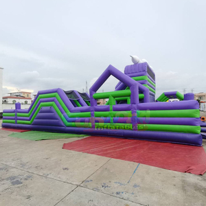 Parc d'attractions gonflable géant pour enfants, de qualité commerciale, pour l'extérieur, thème Fun City - Product Image 3