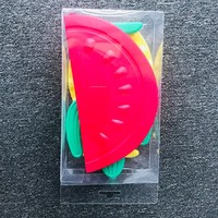 Sac de glace réutilisable en gel en forme de pastèque, écologique, conforme aux normes alimentaires, pour le maintien au frais des aliments en extérieur