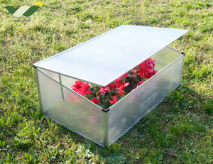 100x60x40/30cm vente en gros <span class=keywords><strong>Mini</strong></span> <span class=keywords><strong>serre</strong></span> en plastique <span class=keywords><strong>Mobile</strong></span> maison de jardin petit jardin semis protéger et planter - Product Image 2