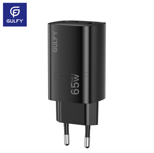 Gulfy 65W ba cổng gan-netzteil, 2 <span class=keywords><strong>USB</strong></span>-C 1 <span class=keywords><strong>USB</strong></span>-A, schnell ladung Lông Điện thoại và cho MacBook Pro (EU/UK-stecker) - Product Image 1