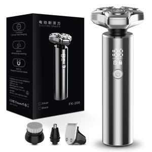 Rasoir électrique rechargeable à triple lame étanche IPX7 de type C humide et sec en gros dans Dicator - Product Image 1