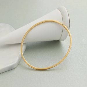 Pulsera Xinfly de Oro Rosa de 18K para Mujer, Joyería Ovalada Estilo Concubina, Brazalete Fino y Delgado, Oro de Color, Estilo Imperial - Product Image 3