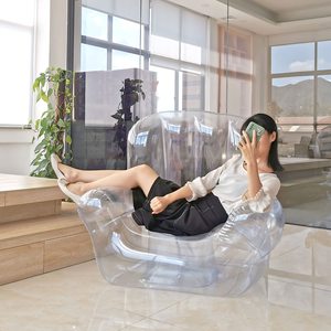 Chaise gonflable transparente pour salle de jeux/fête/salon/chambre/<span class=keywords><strong>piscine</strong></span>, canapé transparent pour pelouse - Product Image 4
