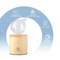 Diffuseur d'arômes en bois pour chambre à coucher, yoga, spa, diffuseur d'huiles essentielles sans eau, nébulisation