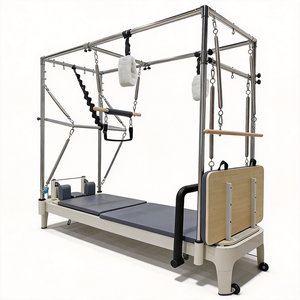 Top Portable Adjustable <b>Aluminum</b> Reformer <b>Tower</b> Home Fitness Equipment for Core Strength PL011GB Stable Design - Product Image 3