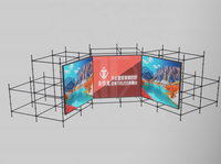 Structure de scène galvanisée à chaud Reya, pouvant être assemblée en tour de sonorisation Line Array pour les scènes