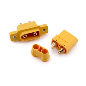Amass XT90NE Embedded Panel Mount Connector 30A 8AWG 10AWG 10CM 20CM 50CM Custom RC Wire Harness - Product Image 5