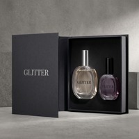 Boîte d'emballage de parfum écologique personnalisée en gros, boîte cadeau rigide de luxe, cylindrique, hexagonale, rectangulaire, en nylon BOPP