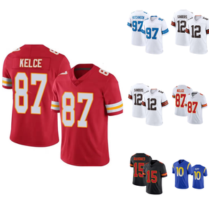 Jersey de Fútbol Americano Personalizado con Degradado, Disponible para los 32 Equipos y Jugadores Estrella, Nombre y Número del Equipo Personalizables, Jersey Ombre - Product Image 1